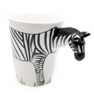 Tasse Zebra - Peinte à la Main