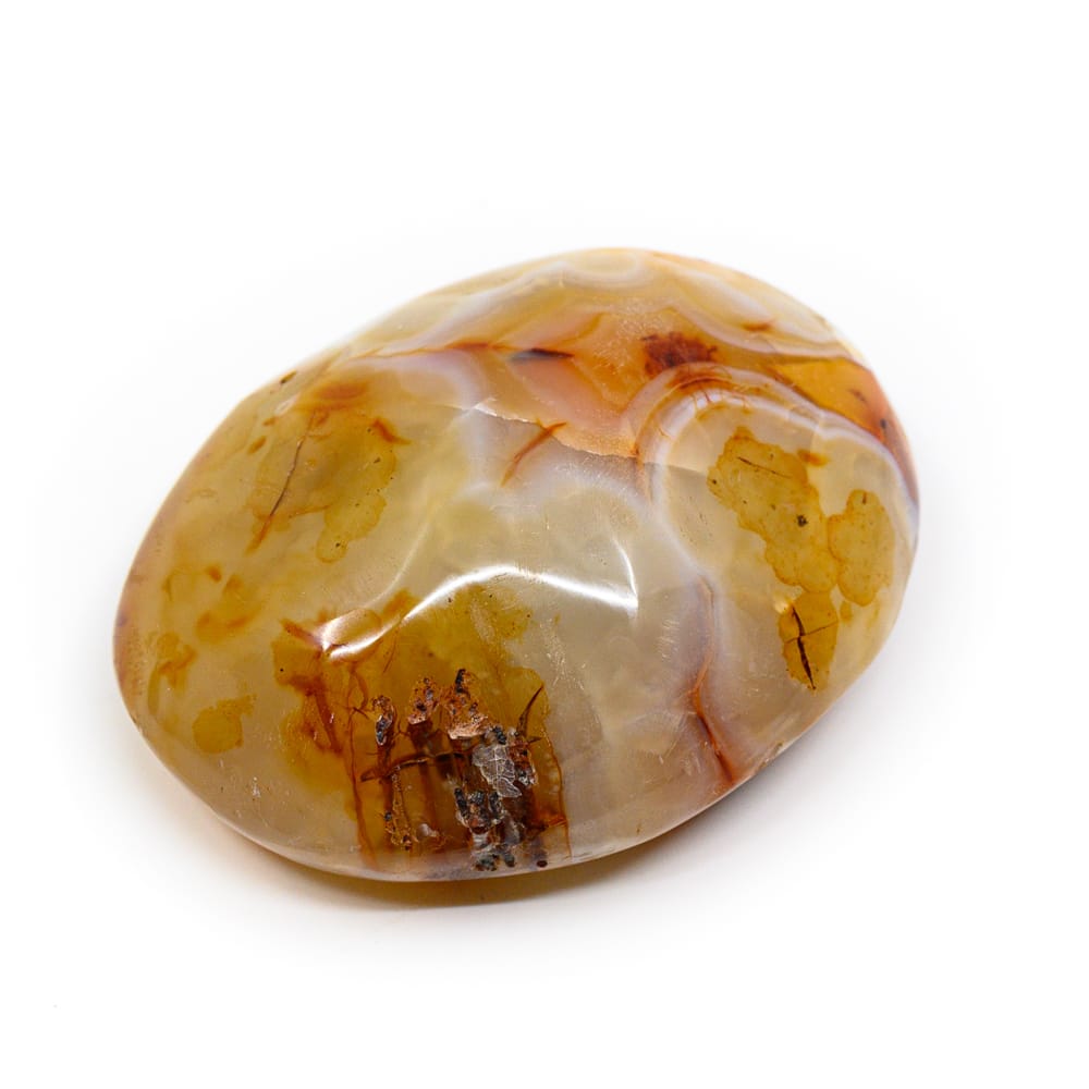 Pierre Précieuse Agate Rouge Extra Large