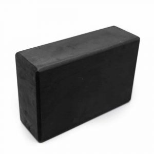 Brique de Yoga Spiru Mousse EVA Noir Rectangulaire - 22 x 15 x 7.5 cm