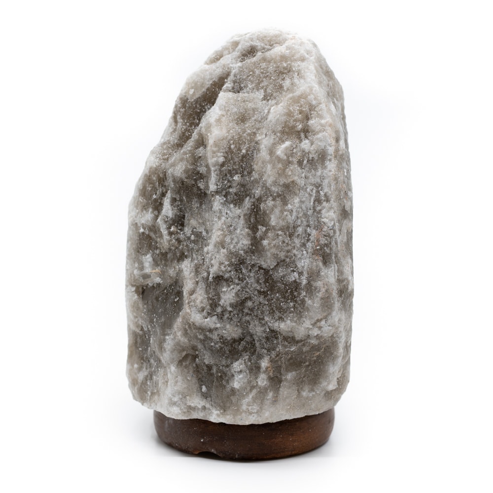 Lampe de Sel d'Himalaya Gris (1-2 kg) +/- 15 x 11 x 9 cm