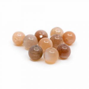 Perles en Pierre de Soleil en Vrac - 10 pièces (6 mm)