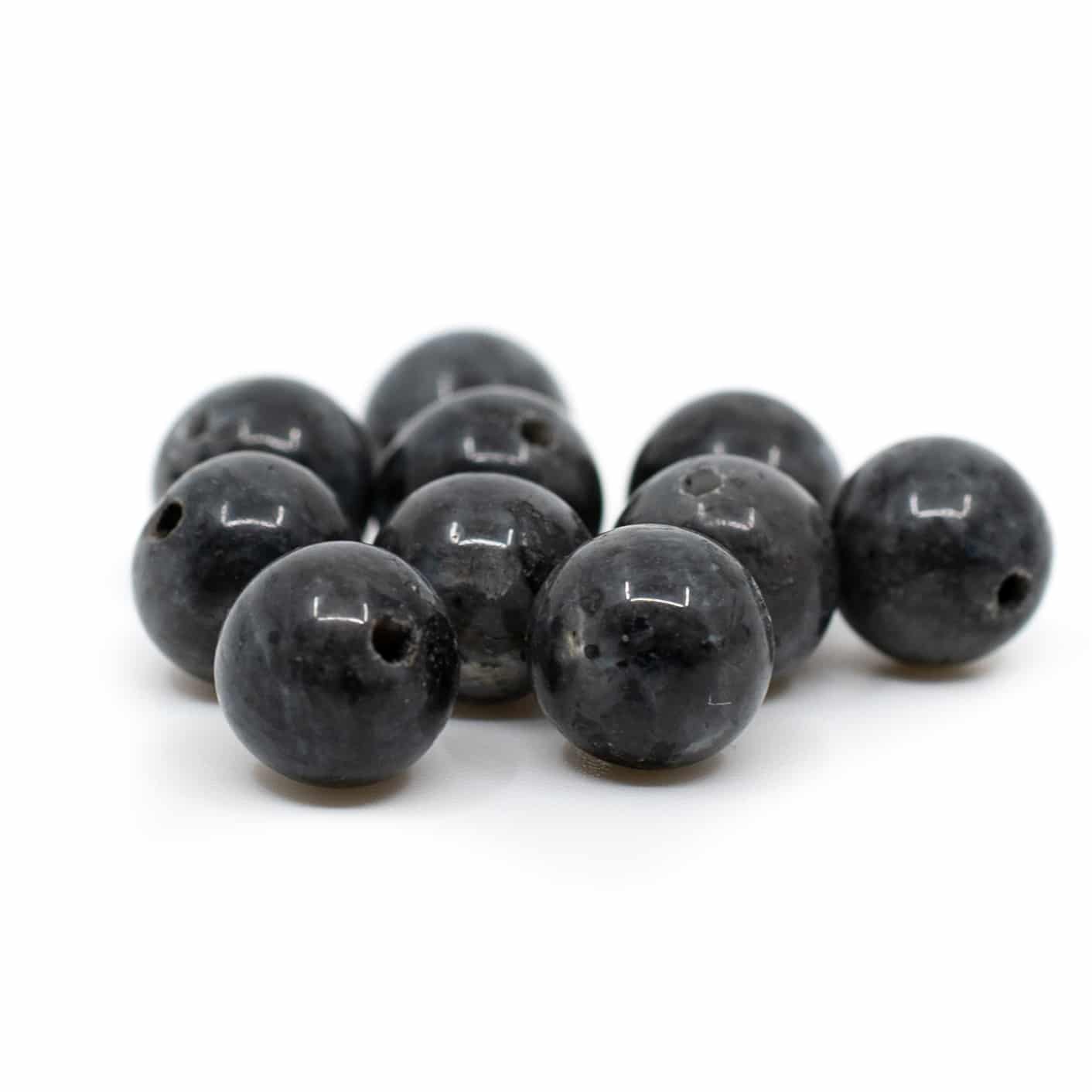 Perles de Labradorite en Vrac - 10 pièces (8 mm)