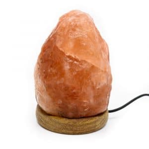 Lampe de Sel d'Himalaya Orange avec Clé USB (600 grammes) 10 x 7 x 7 cm