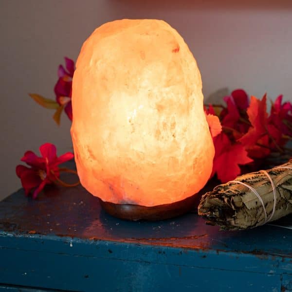 LAMPE AU SEL DE Himalaya Pierre de Sel 100% Naturelle 2 à 3 KG - Lampe  d'ambiance avec