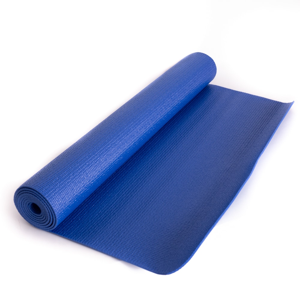 Tapis de Yoga en PVC Indigo 4 mm - 183 x 61 cm