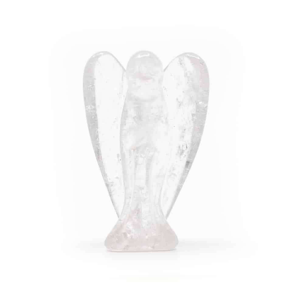 Ange en Pierre Précieuse Cristal de Roche (35 mm)