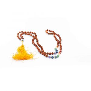 Mala Rudraksha Chakras Buddha - 108 perles