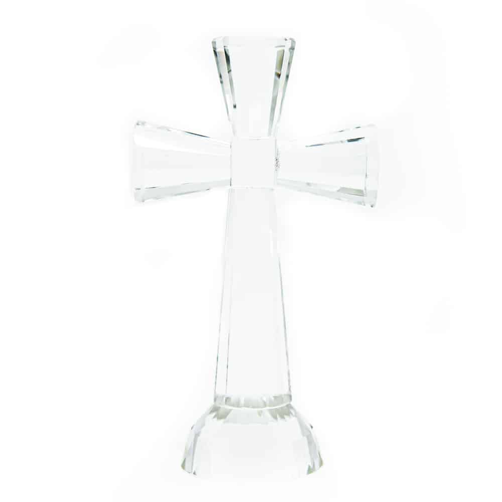 Croix Cristal Arc-en-Ciel (17cm)