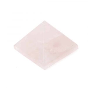 Pyramide Pierre Précieuse Quartz Rose - 25 mm