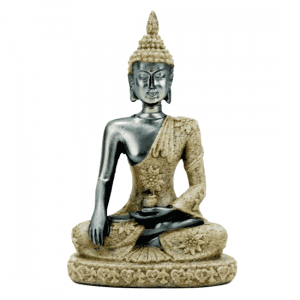 Statue Bouddha - Sablée (10 cm)