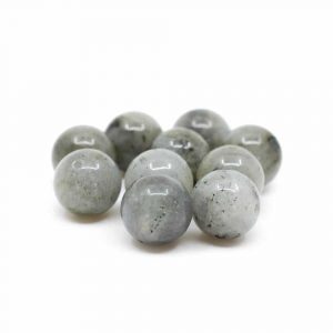 Perles de Pierre Précieuse Spectrolite en vrac - 10 pièces (12 mm)