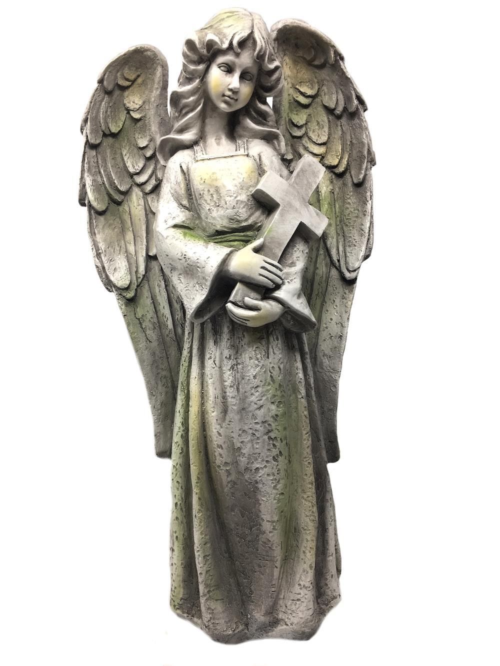 Figurine Ange avec Croix (45 cm)