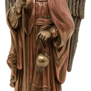Figurine Ange Raphaël Bronze - 21 cm