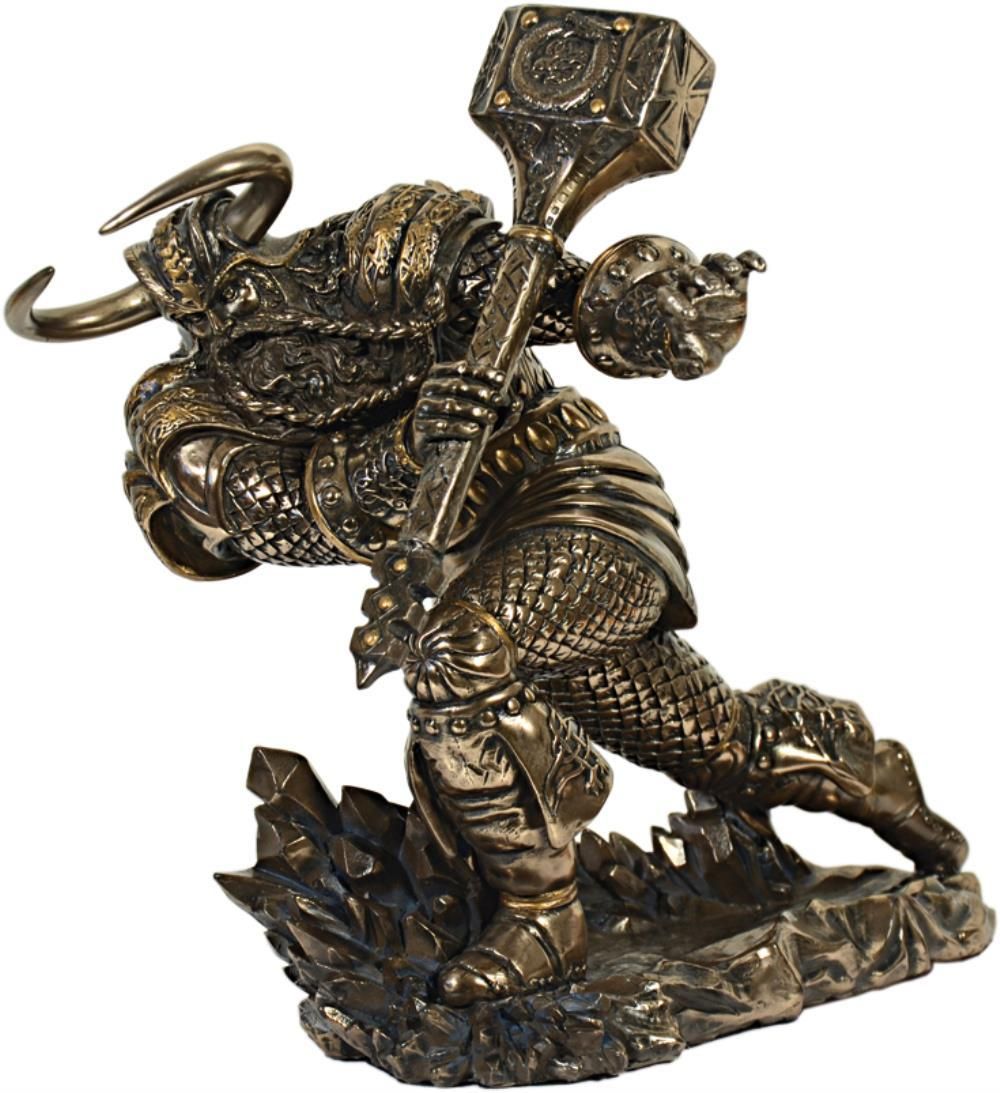 Figurine Thor Bronze - 22 x 20 cm