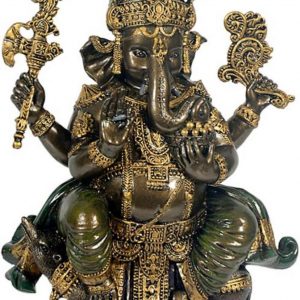 Figurine Ganesha Bronze - 21 cm