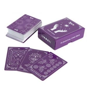 Jeu de Tarot Spiru - Boîte de 78 Cartes - Violet