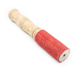 Petit Bâton pour Bol Chantant avec Feutre Rouge (18 cm)