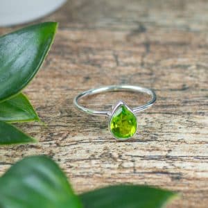 Bague fashion peridot