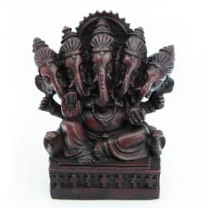 Figurine Ganesha avec Cinq Têtes (13 cm)