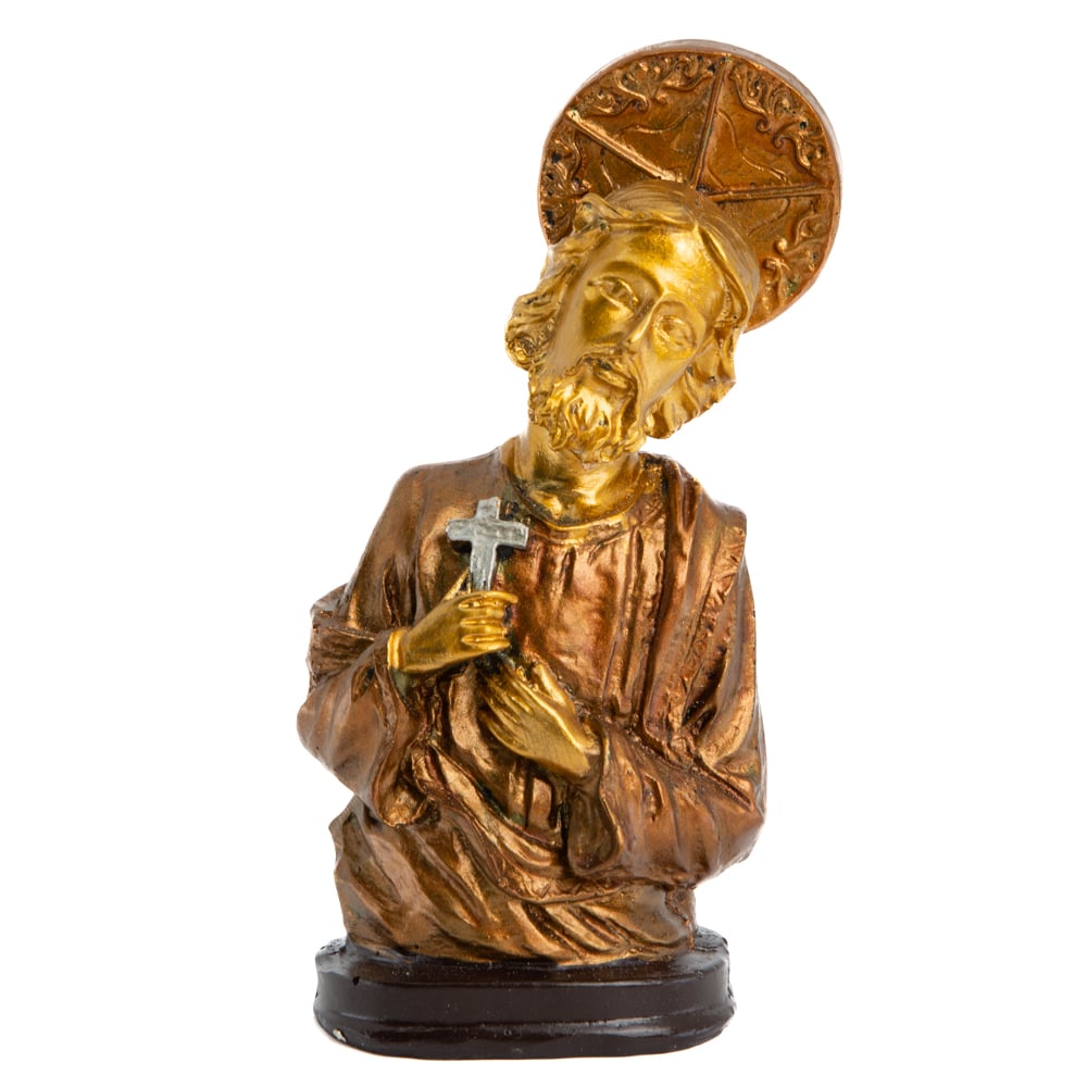 Figurine de Jésus-Christ avec Couronne en Or (13 cm)