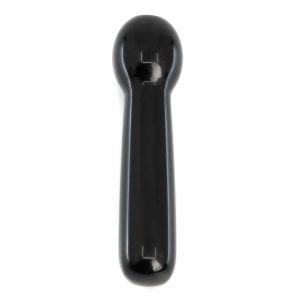 Tige de Massage Yoni Osidienne avec Extrémité Arrondie - 10 cm