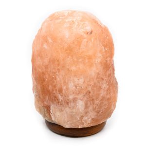 Lampe de Sel d'Himalaya sans Cordon - Rose (2-3 kg) environ 16 x 13 x 11 cm
