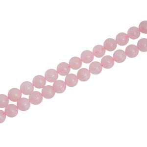 Perles de la Pierre Précieuse Quartz Rose (10 mm)