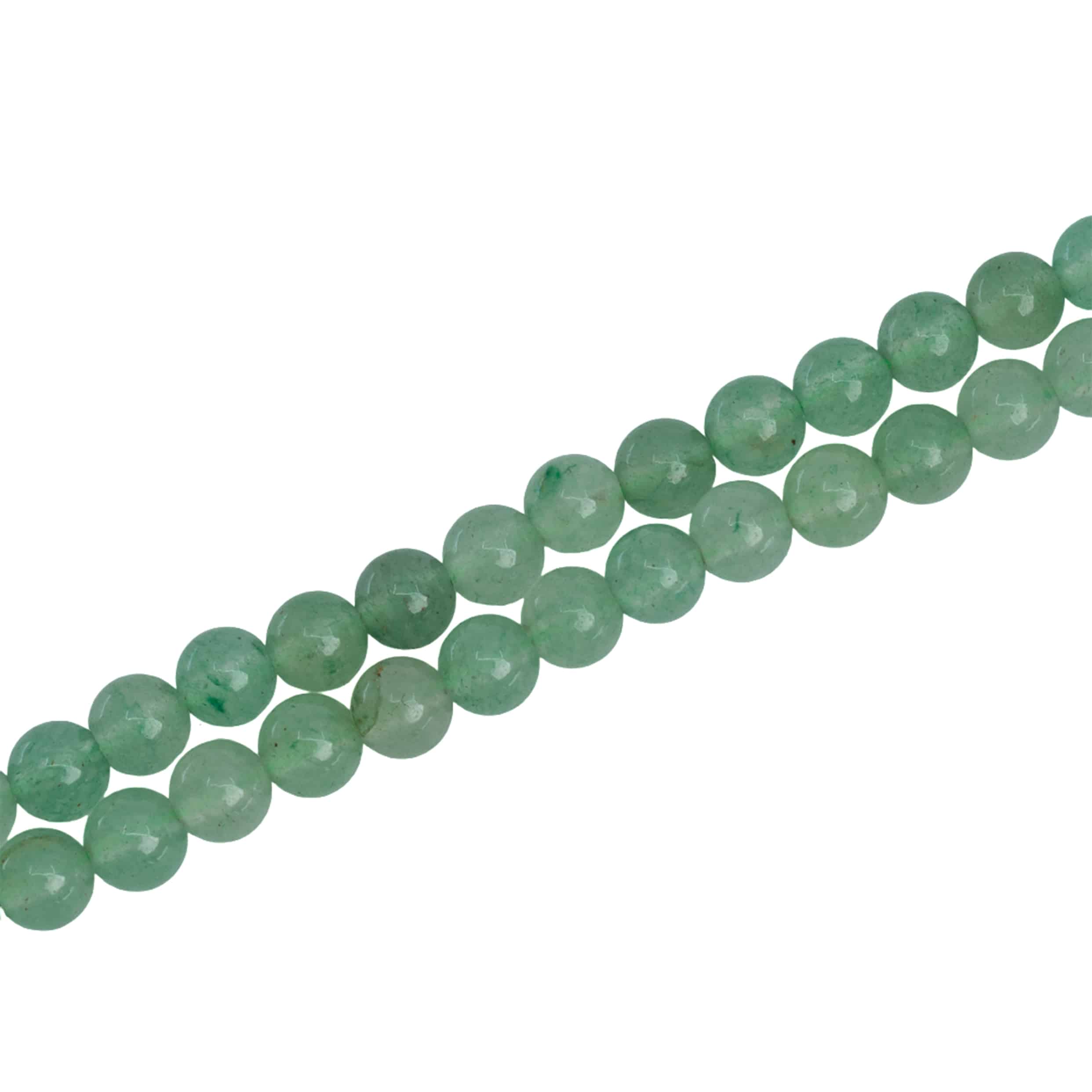 Perles de la Pierre Précieuse Aventurine Verte (4 mm)
