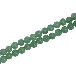 Perles de la Pierre Précieuse Aventurine Verte (6 mm)