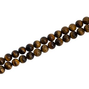 Perles de la Pierre Précieuse Œil de Tigre (10 mm)