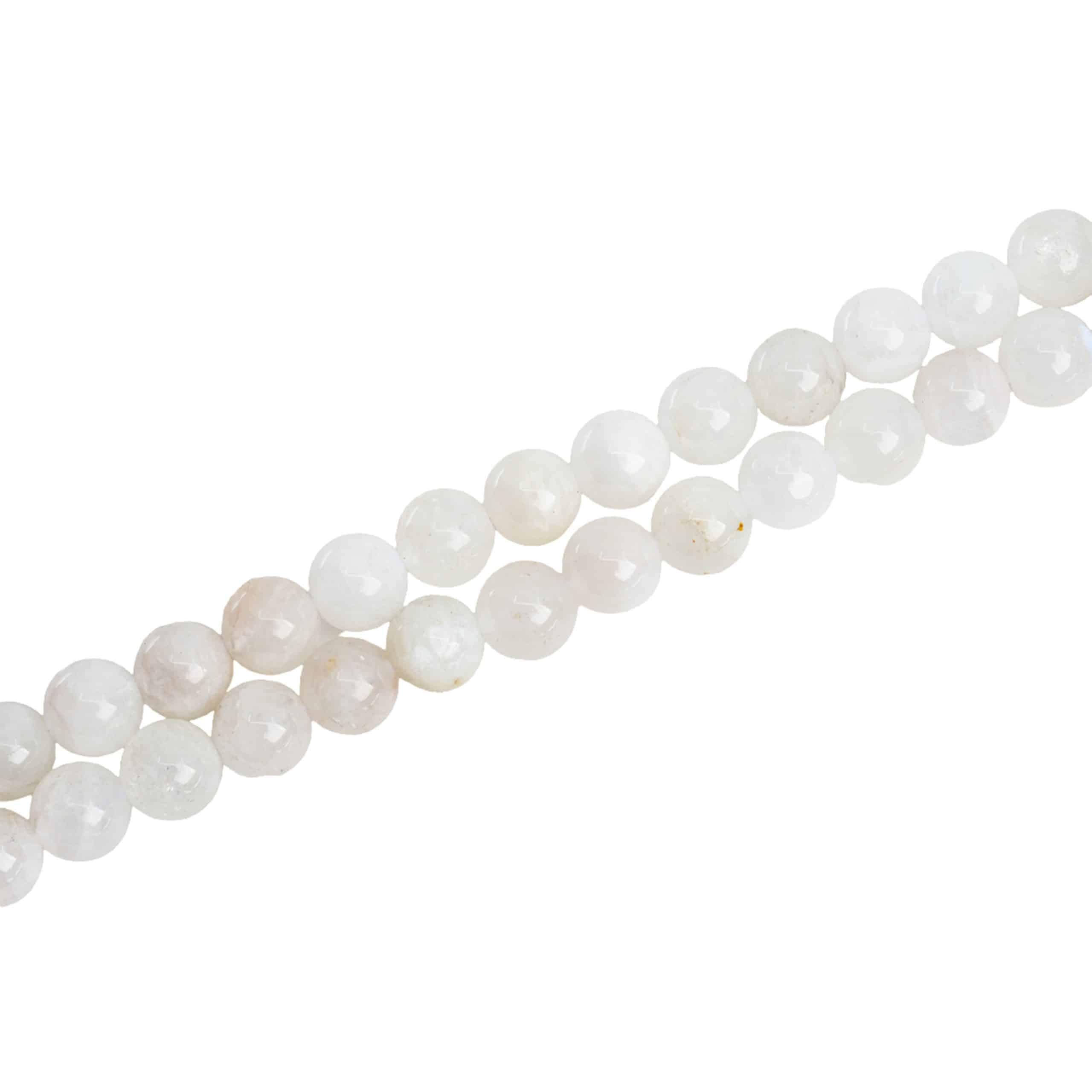 Perles de la Pierre de Lune - Qualité AAA (8 mm)