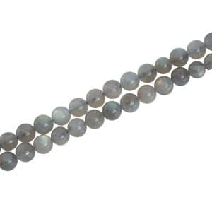 Perles de la Pierre Précieuse Labradorite - Qualité AAA (8 mm)