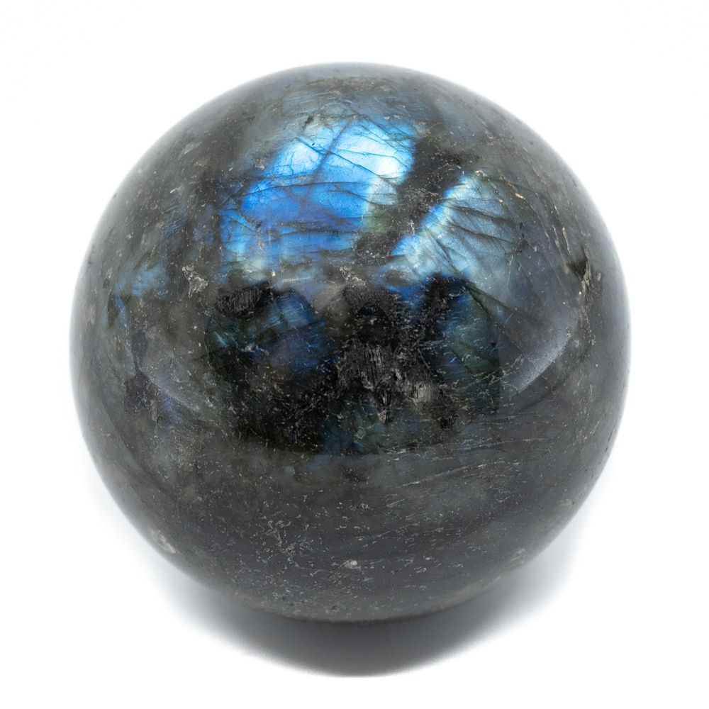 Sphère de la Pierre Précieuse Labradorite 60 - 80 mm