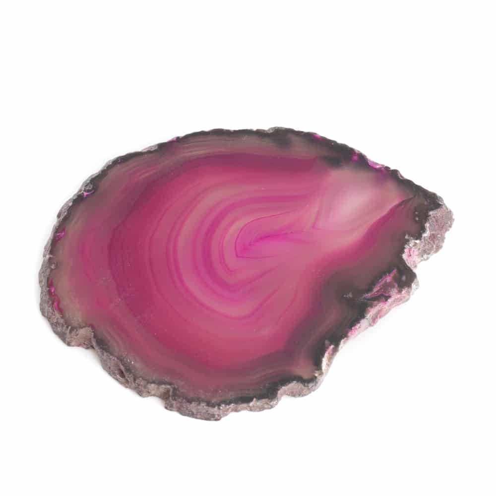 Sous-Verre Agate Rose - Taille Moyenne (6 - 8 cm)