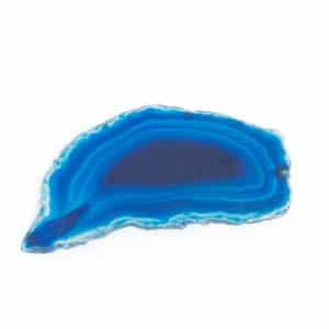 Disque Agate Bleue - Format Moyen (6 - 8 cm)