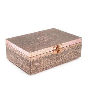 Boîte à bijoux OHM - Bronze (17,5 cm)