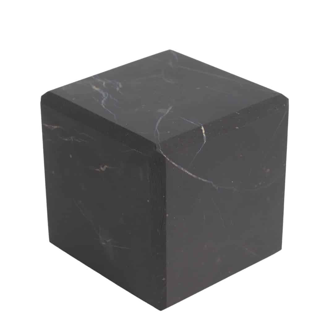 Cube Pierre Précieuse Shungite Non Polie (6 cm)