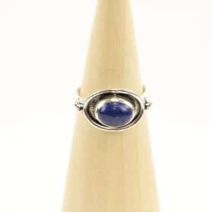 Bague en argent taille 7/55 avec Lapis Lazuli du Népal