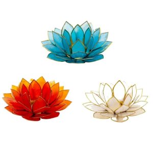 Lotus Bougies d'Ambiance Deluxe Set - Ensemble