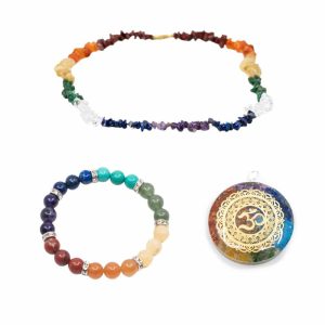 Ensemble de Bijoux 7 Chakras - Lot