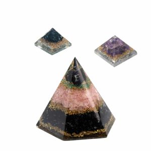 Ensemble de Pyramides Orgonite pour Protection - Lot