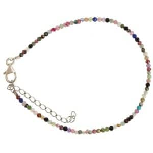 Bracelet Multicolore Summer Vibes Pierres Naturelles Teintes Argent Sterling