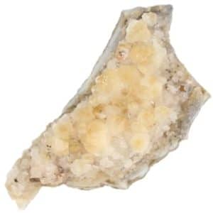 Citrine chauffée cristallisée du Brésil 150-200 grammes