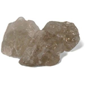 Morceaux de quartz fumé du Brésil 250 grammes brut unique