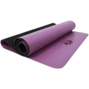 Om Namaste Tapis de Yoga en Caoutchouc PU Super Grip Caoutchouc Naturel Eco-Polyuréthane