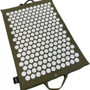 Tapis d'acupression gris-vert YogaStyles Détente Maux de tête Fatigue Raideur