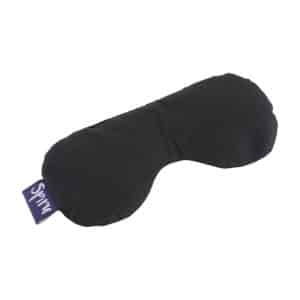 Coussin de Relaxation pour les Yeux Lavande - Noir - Forme de Lunettes